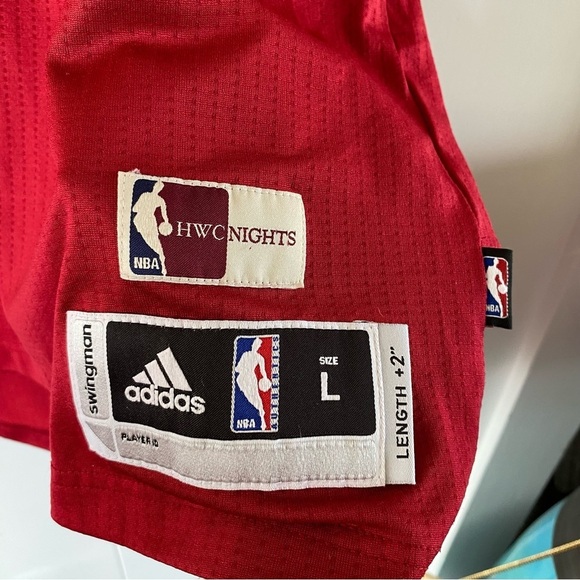 ADIDAS Myles Turner Hickory Indiana Pacers Jersey HWC Nights Swingman Maroon - Picture 4 of 11